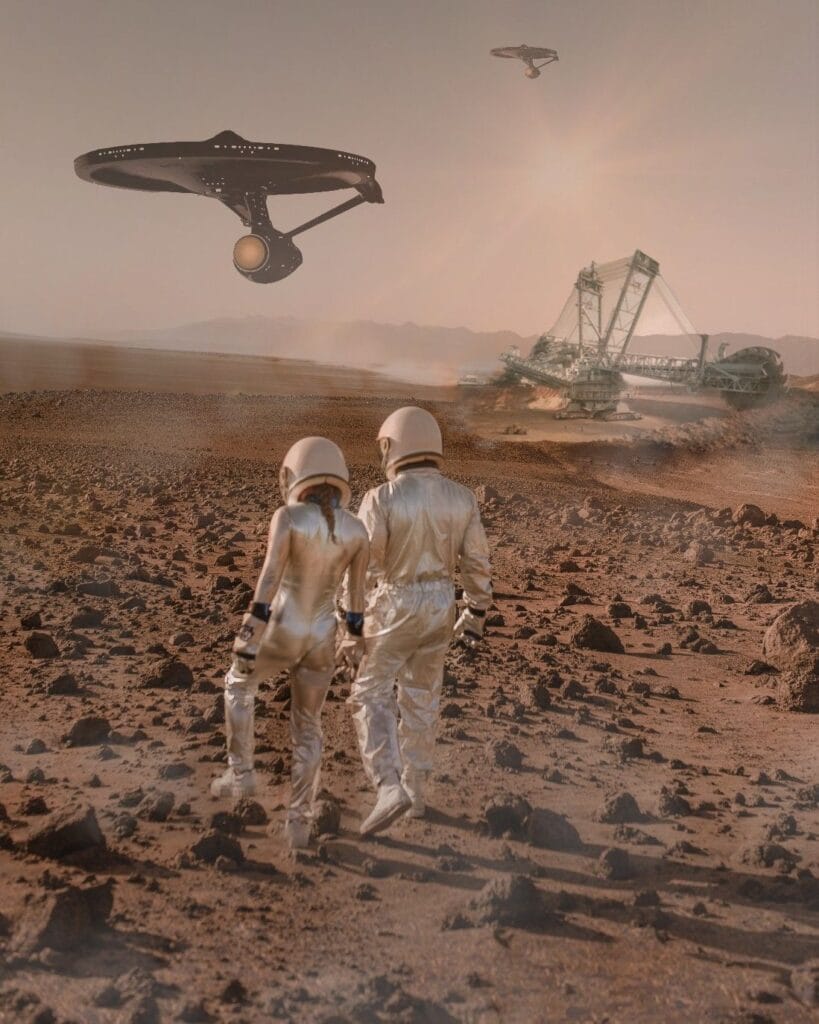 building society on Mars